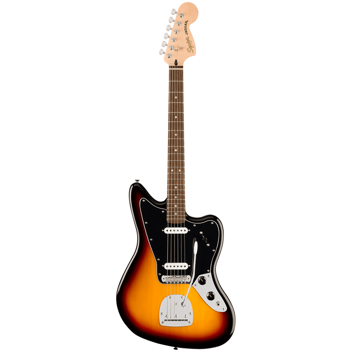 Fender Squier Affinity Jaguar Laurel Black Pickguard 3-Color Sunburst