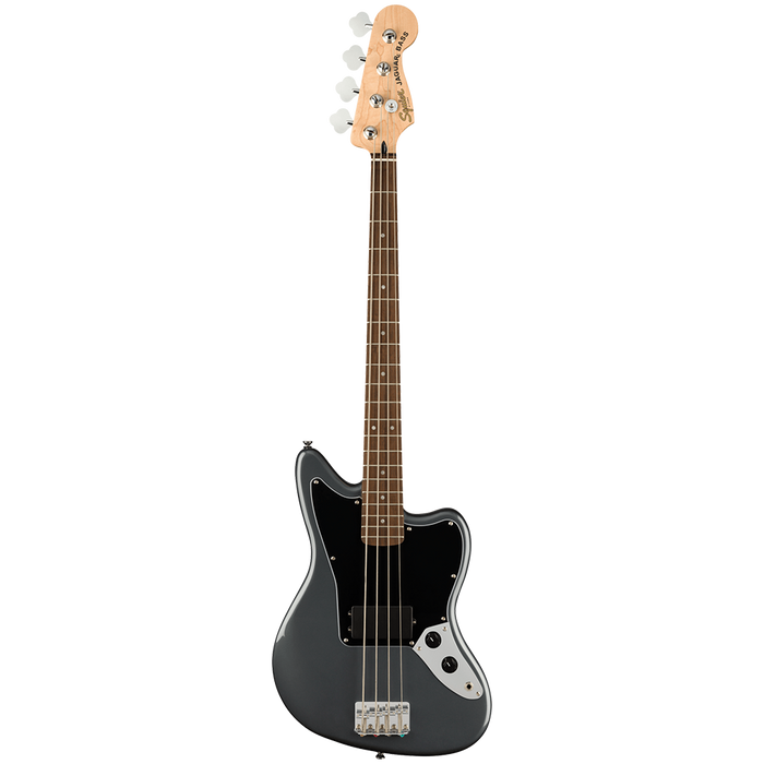 Fender Squier Affinity Series Jaguar Bass H Laurel Charcoal Frost Metallic