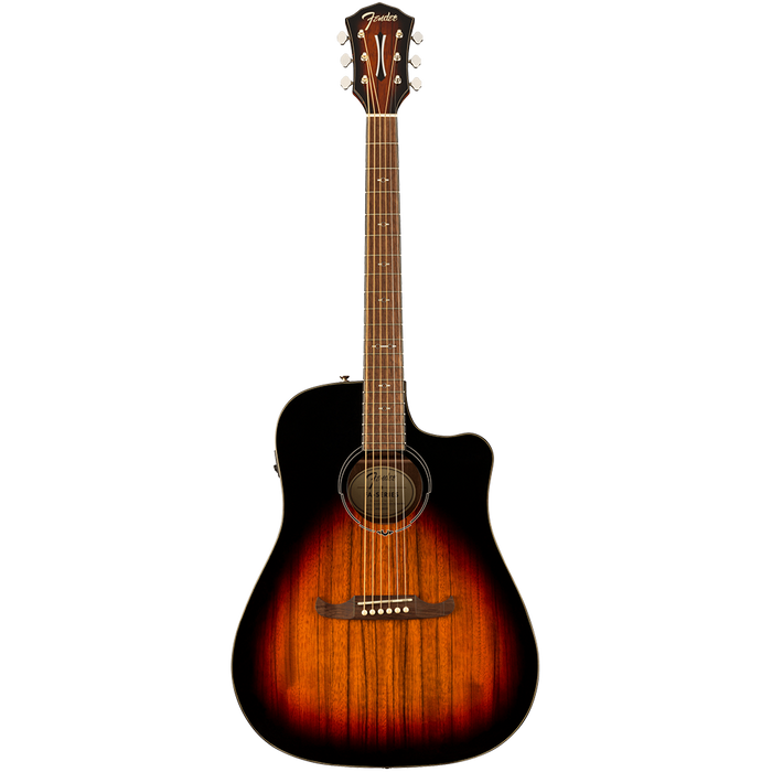 Fender Limited Edition FA325CE Dreadnought Dao Exotic 3-Tone Sunburst