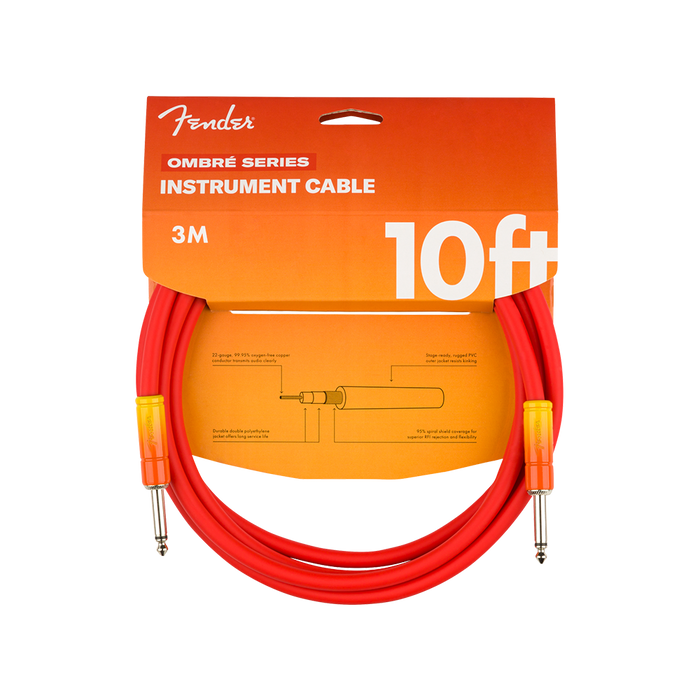 Fender Ombré Instrument Cable Straight/Straight 10 Ft