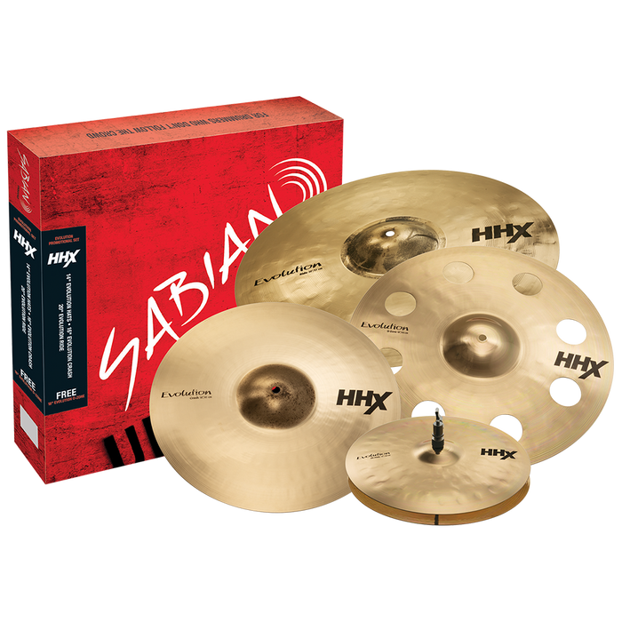 Sabian Cymbal HHX Evolution Performance Set 15005XEB