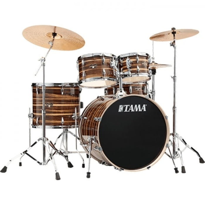 Tama Imperialstar IP52H6W - CTW 5 Pieces Acoustic Drum Kit Coffee Teak Wrap