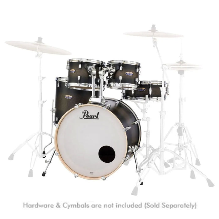 Pearl Decade Maple DMP925SP/C 5-Pcs Hybrid Shell Pack - Satin Black Burst