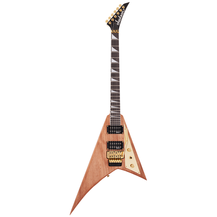 Jackson Electric Guitar Rhoads MAH JS32 Amaranth Natural Gold
