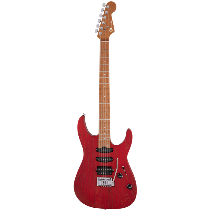 Charvel Pro-Mod DK24 HSS 2PT CM Red Ash