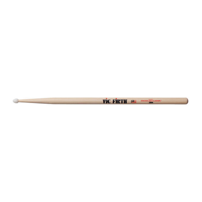 VIC FIRTH 2BN NYLON TIP DRUM STICK