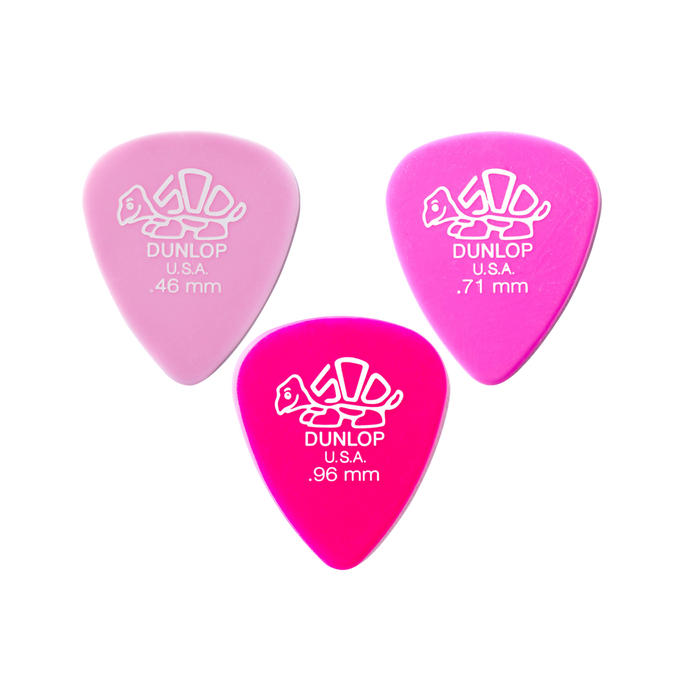 Dunlop Delrin 500 4100 Guitar Picks Standard Gauge