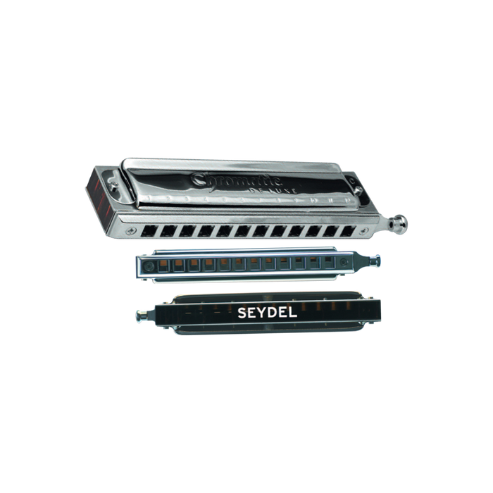 Seydel Chromatic Deluxe Harmonica 51480G