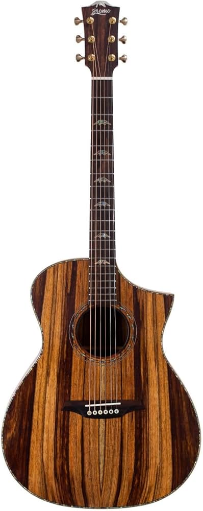 Bromo Rocky Series BAR4GCE Auditorium Electro Acoustic Guitar