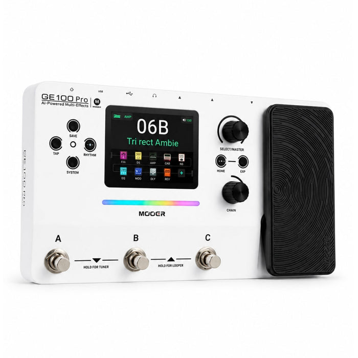 Mooer GE100 Pro Guitar Multi-Effects Processor