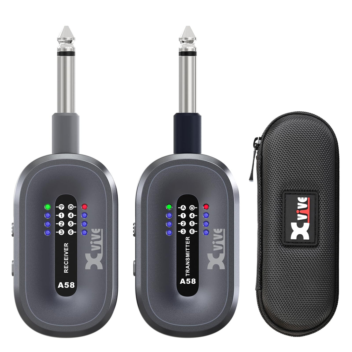 Xvive A58 5.8GHz Wireless System for Guitar & Bass