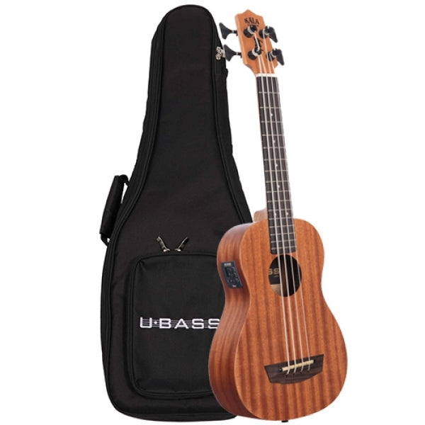 Kala Wanderer Acoustic-Electric U-Bass Ukulele – UBASS-WNDR-FS