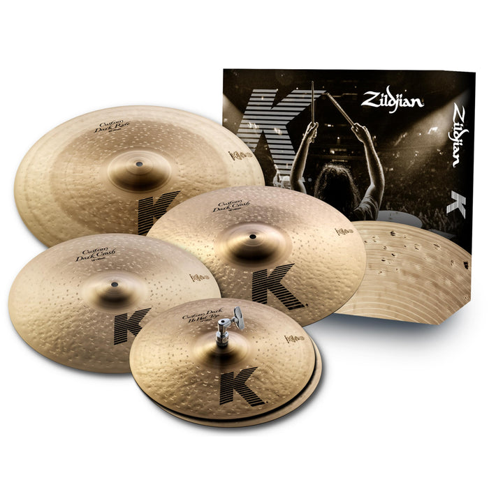 Zildjian KCD900 K Custom Dark Cymbal Set