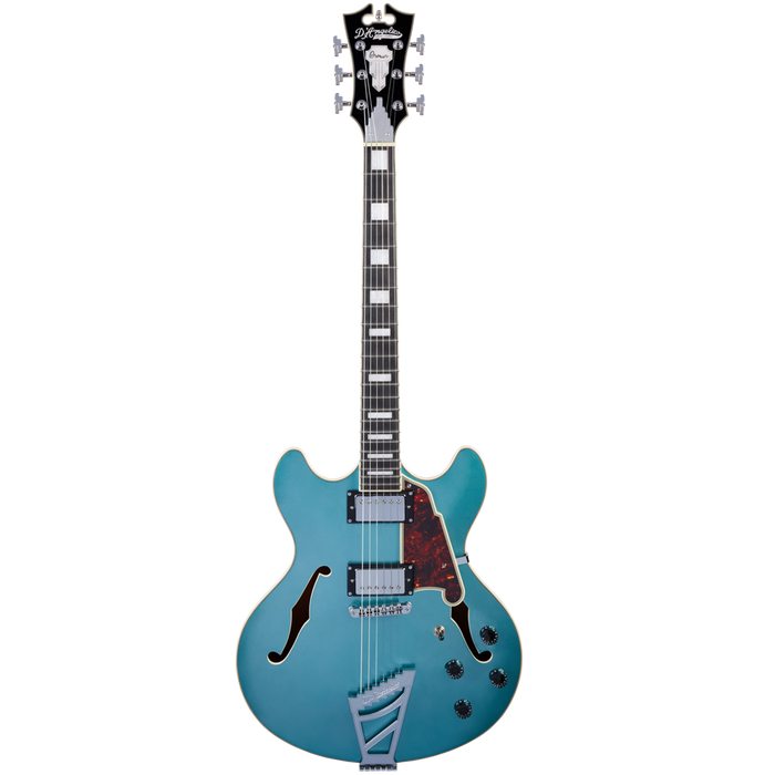 D'Angelico Premier DC Tailpiece Stairstep Ocean Turquoise DAPDCOTCTCB