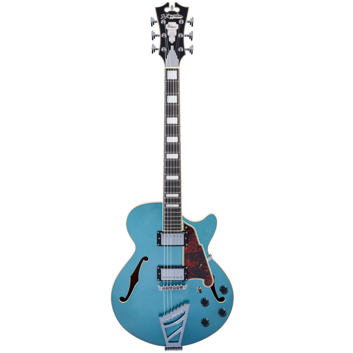 D'angelico Premier SS Stairstep Tailpiece Ocean Turquoise DAPSSOTCTCB