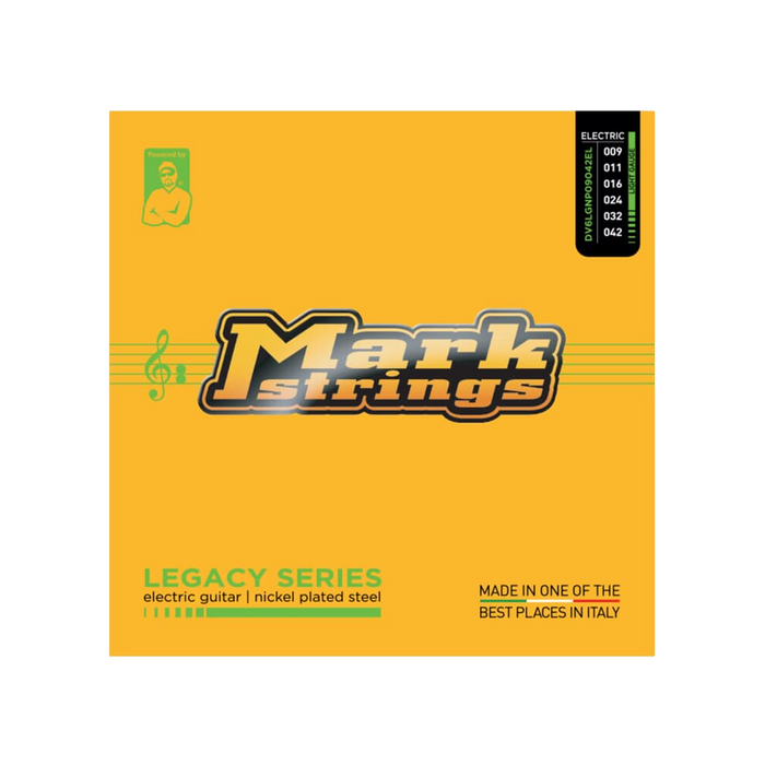 DV Mark Electric Guitar Strings Nickel Plated Legacy .009-.042 DV6LGNP09042EL