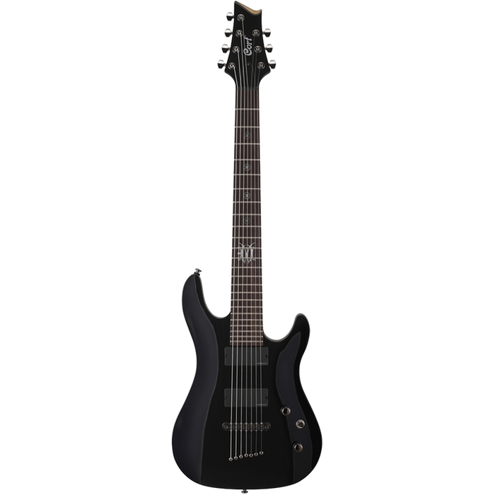 Cort EVL-K57B Black 7 String Electric Guitar