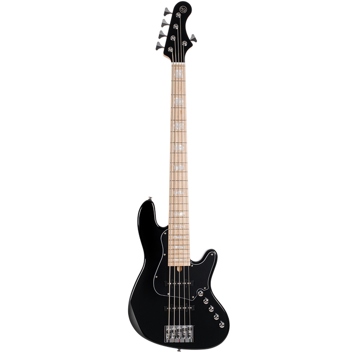 Cort Elrick NJS-5 BK Bass Guitar W/Case