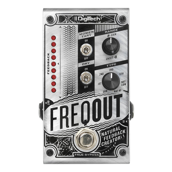 DigiTech FreqOut Natural Feedback Creator Pedal FREQOUT-V-00