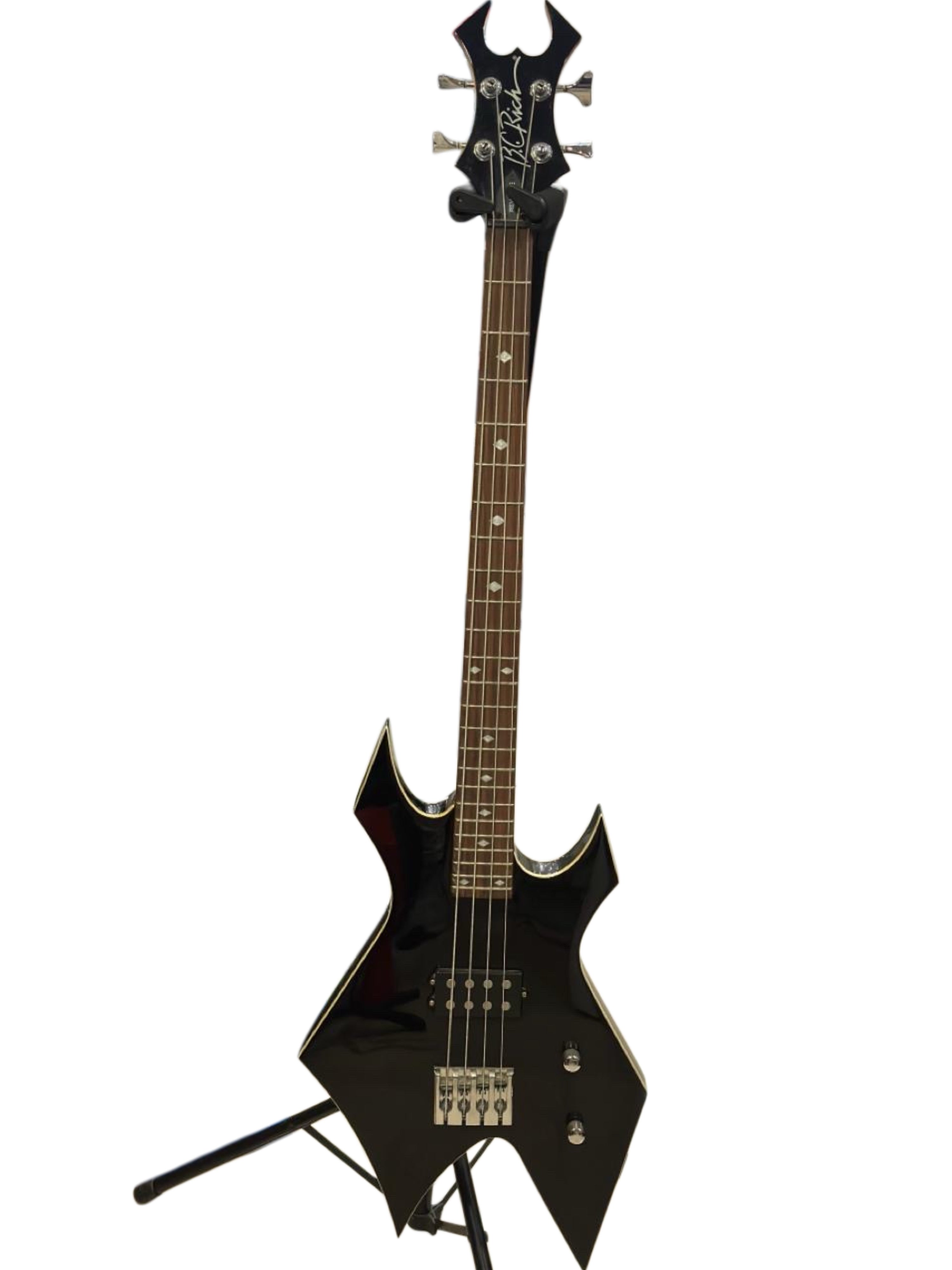 B.C. Rich Bronze Warlock Bass Guitar - 4 string