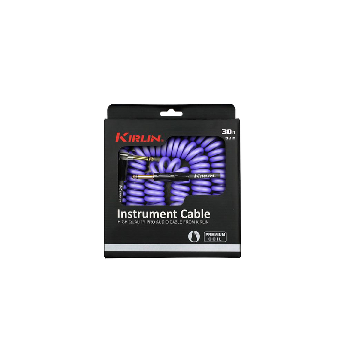 Kirlin Premium Coil Instrument Cable 10M IPK-222BFGL