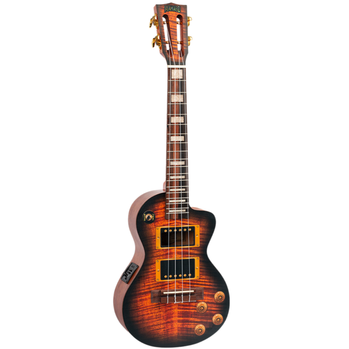 Mahalo MA3EG Artist Elite Series Electric Guitar - Tenor Ukulele W/Bag