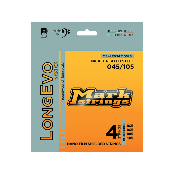 Markbass MB4LENS45105LS Guitar Strings Longevo 4 String