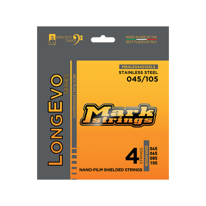 Markbass MB4LESS45105LS Guitar Strings Stainless 4 String