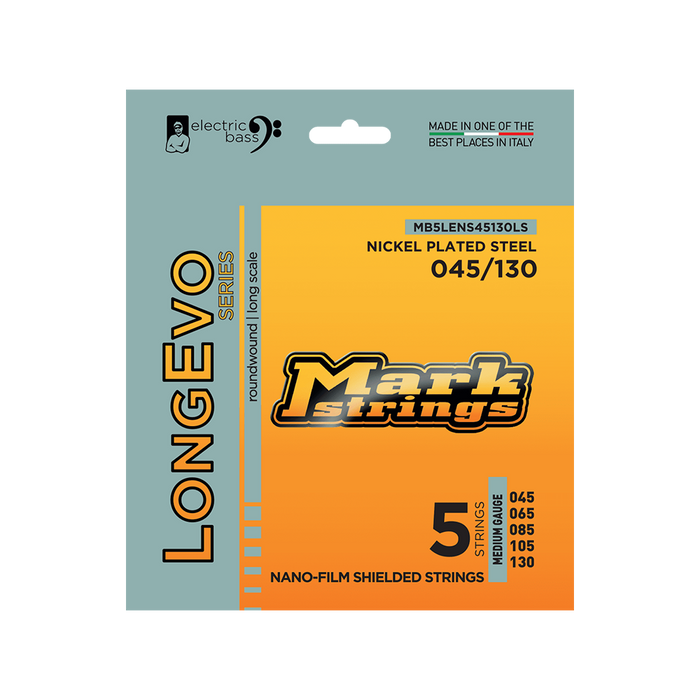 Markbass MB5LENS45130LS Guitar Strings Longevo 5 String