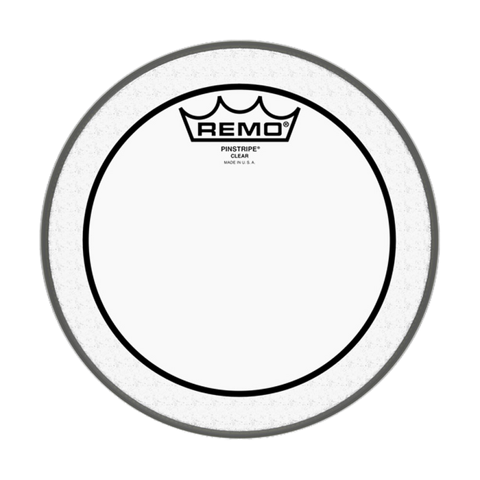 Remo Plastic Head Pinstripe Clear 22"