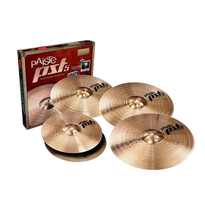 Paiste PST5 Universal Set (14/16/20) + Crash Ride 18”