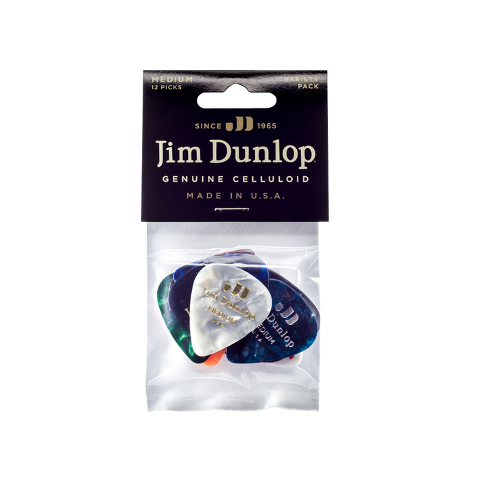 Dunlop PVP106 Celluloid Pick Variety 12 Pack