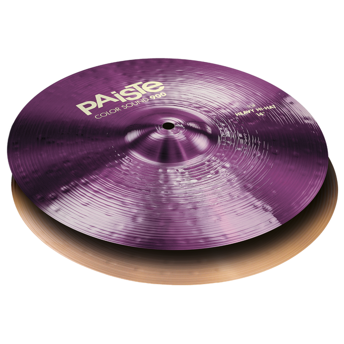 Paiste Colored Sound 900 Purple Heavy Hi Hat 14" 1943414