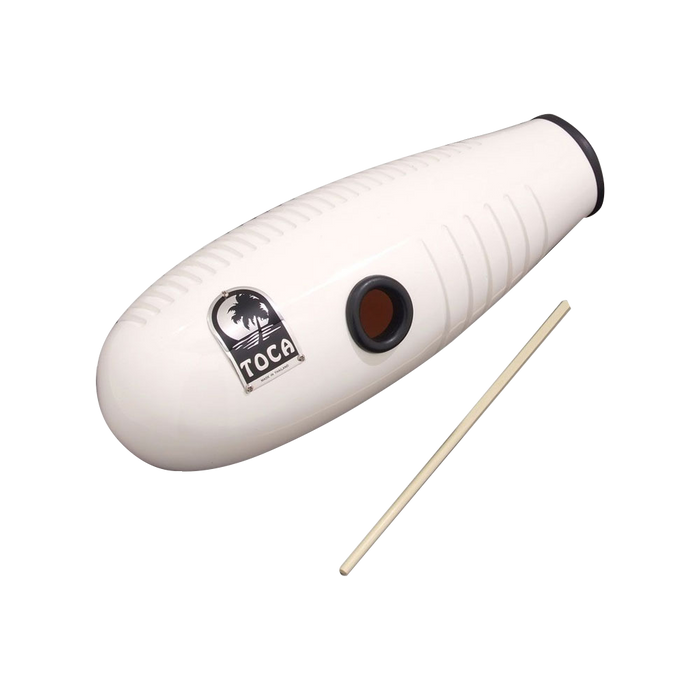 Toca T2526 Fiberglass Guiro White