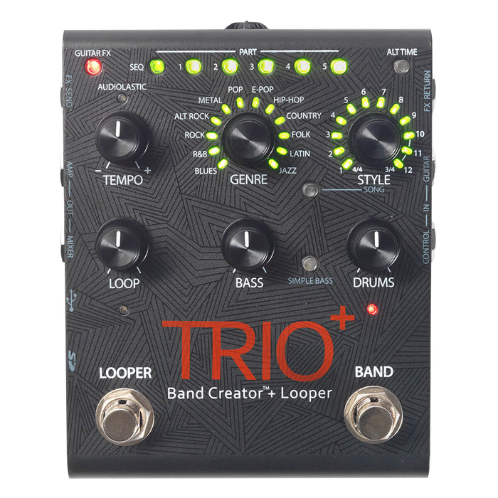 DigiTech Trio Plus Band Creator & Looper Pedal TRIOPLUS-V-04