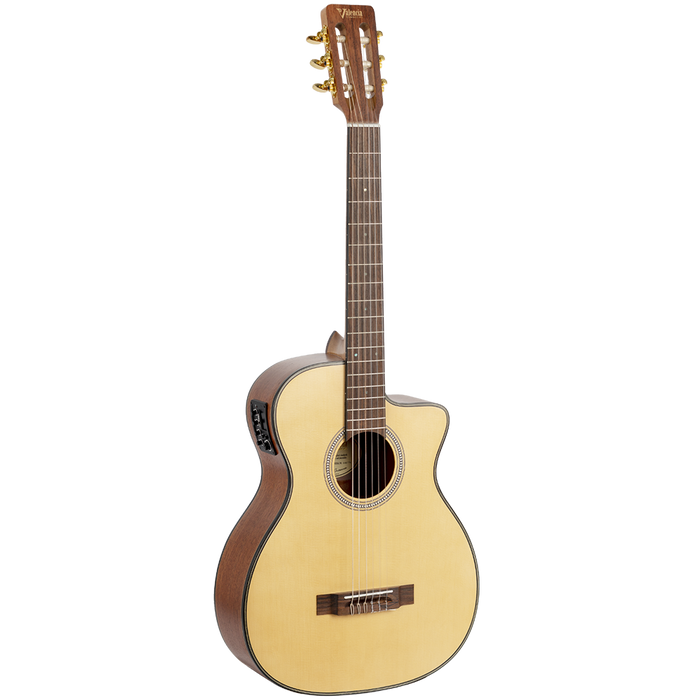 Valencia VA434CE Cutaway with Electronics Classical Guitar