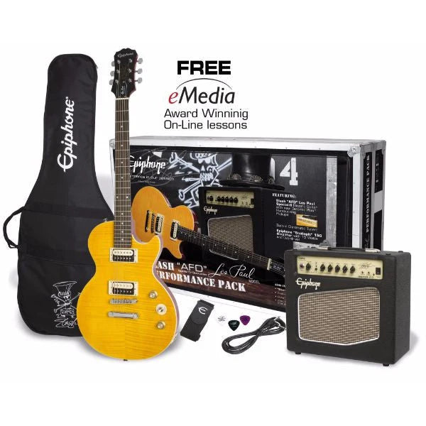 Epiphone Slash AFD Les Paul Performance Pack – Electric Guitar Starter Kit