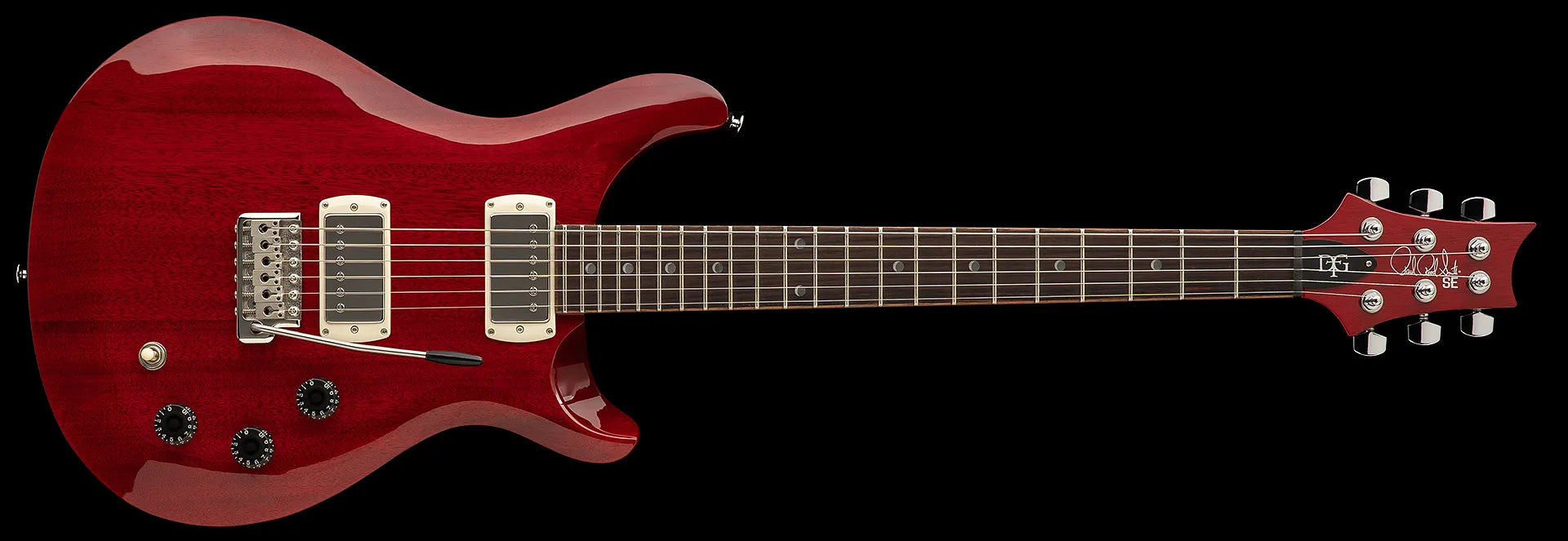 PRS SE DGT Standard David Grissom Electric Guitar - Vintage Cherry