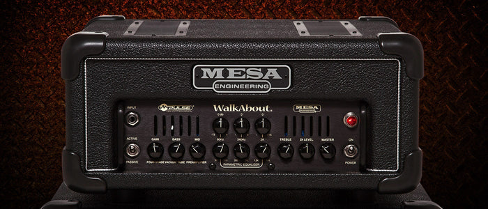 Mesa Boogie WalkAbout Head 300 Watt Bass Amplifier Head